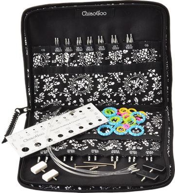 Chiaogoo SPIN™ 4" (10cm) and 5" (13 cm) Tip Sets (Bamboo Knitting Needles)